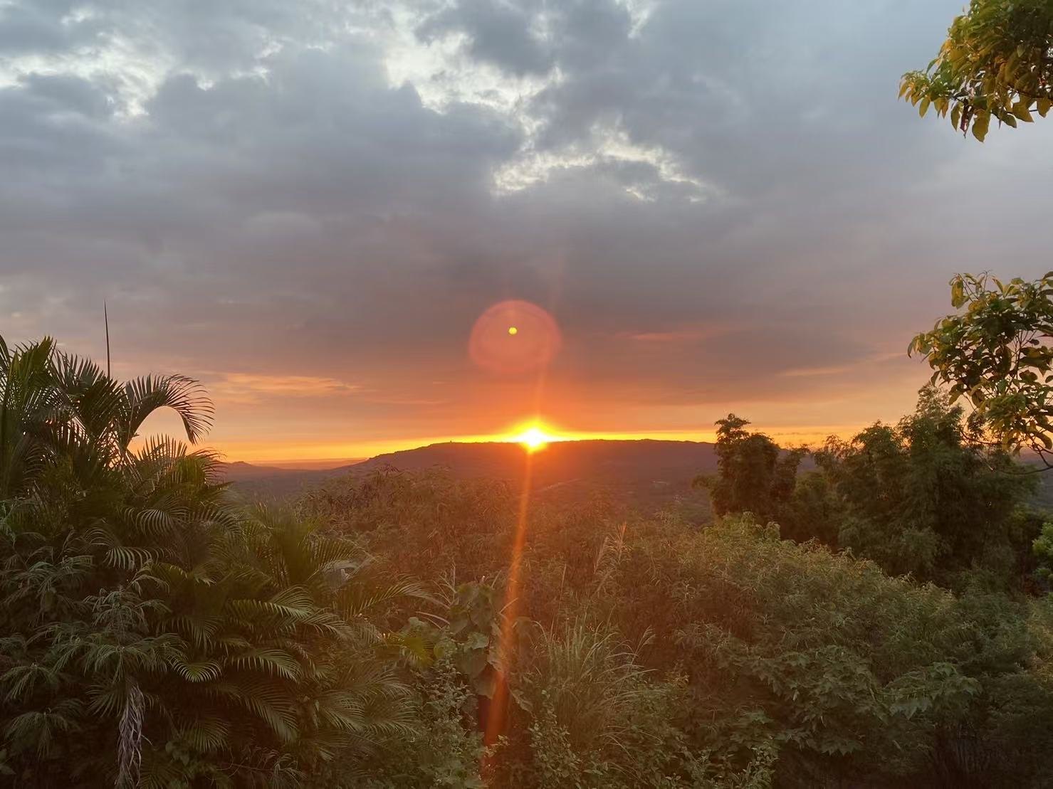 田寮的夕陽